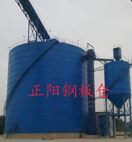 岚山大型矿粉钢板库